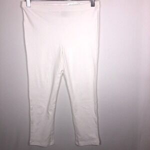 HUE Cotton Capri Leggings Size Small